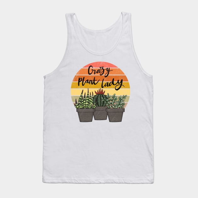 Crazy Plant Lady Tank Top by valentinahramov